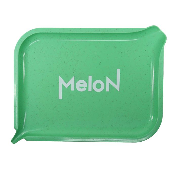 Melon Puff Biodegradable Rolling Tray green